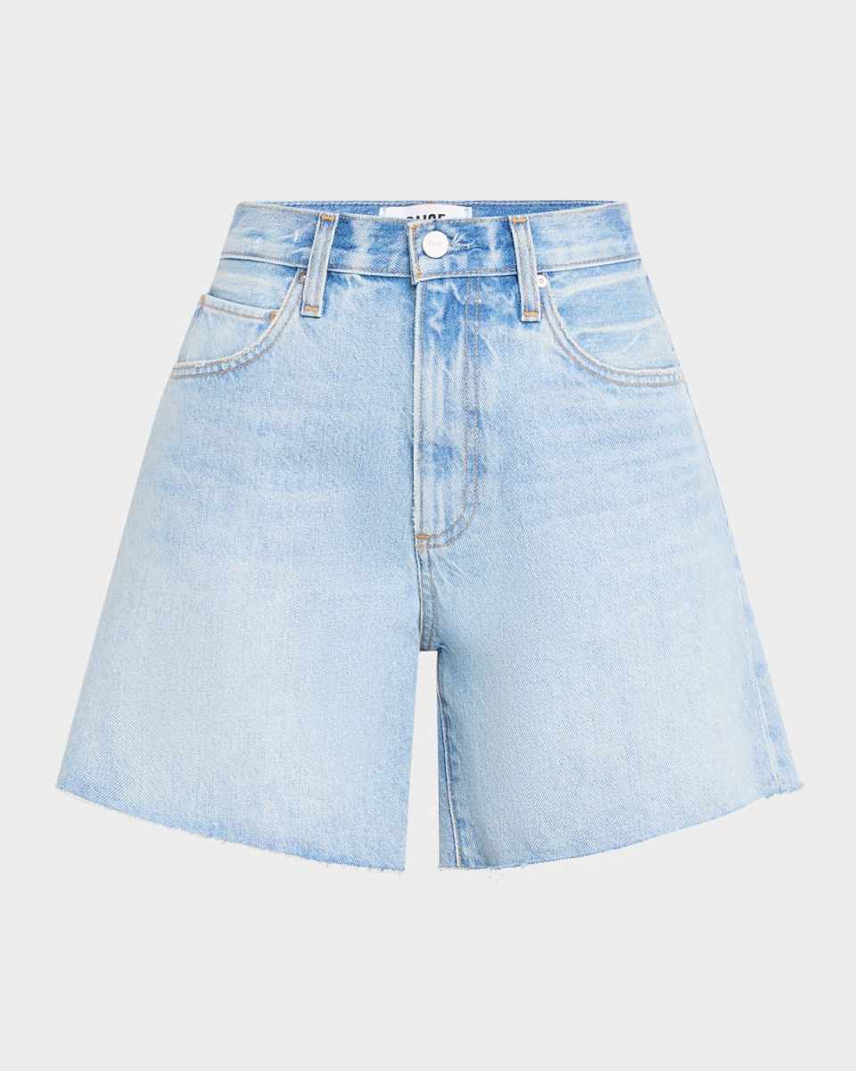 Archie Long Denim Shorts